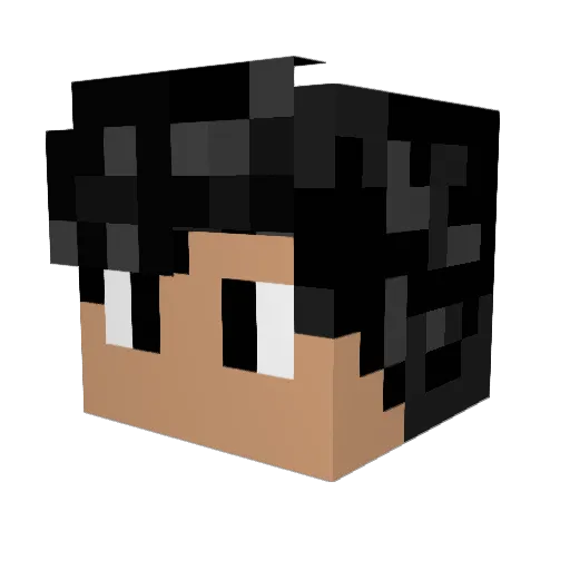 21Felicetti Minecraft avatar head, 3D render