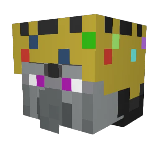 21GamerGuy Minecraft avatar head, 3D render