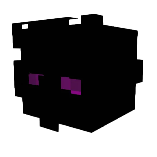 21Inmortal Minecraft avatar head, 3D render