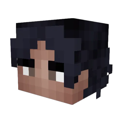 Minecraft-Avatar von 21OO: Kopf als 3D-Render
