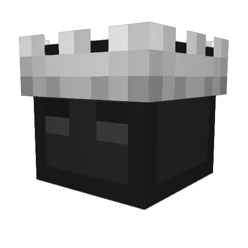 21Reakcja Minecraft avatar head, 3D render