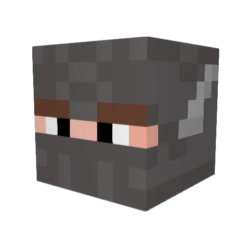 21SavageLunin Minecraft avatar head, 3D render