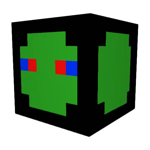 22slin22 Minecraft avatar head, 3D render