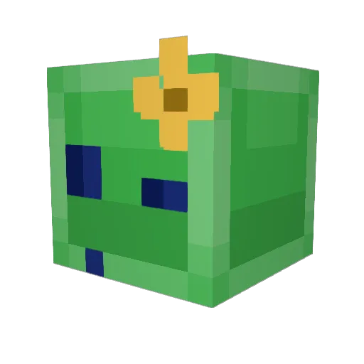 22wwdee Minecraft avatar head, 3D render