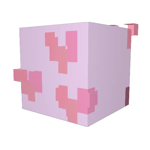 237b Minecraft avatar head, 3D render