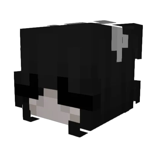 2409Jenni Minecraft avatar head, 3D render