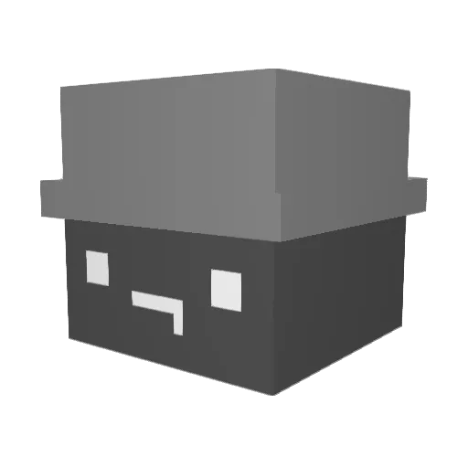 242724 Minecraft avatar head, 3D render