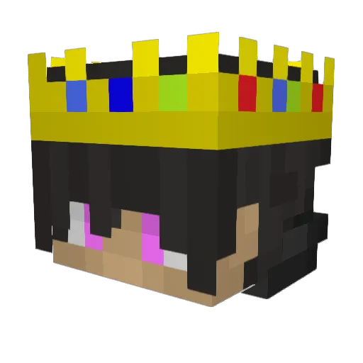 246x Minecraft avatar head, 3D render