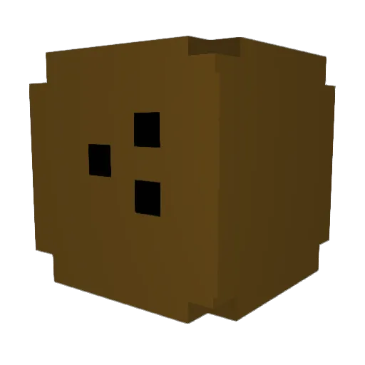 24Swe Minecraft avatar head, 3D render