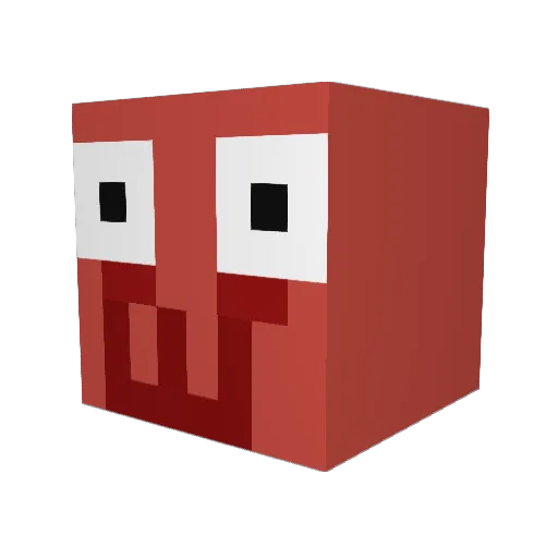 24caleb42 Minecraft avatar head, 3D render