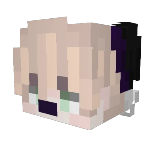 257Mattia257 Minecraft avatar head, 3D render