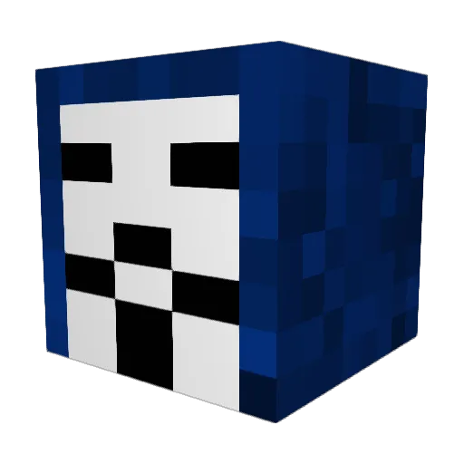 25DollarsBills Minecraft avatar head, 3D render