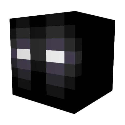 25jet Minecraft avatar head, 3D render