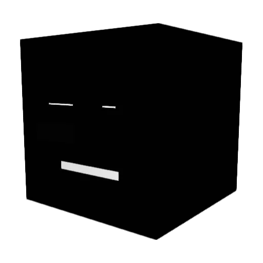 26dj Minecraft avatar head, 3D render