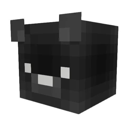 26tyumu Minecraft avatar head, 3D render