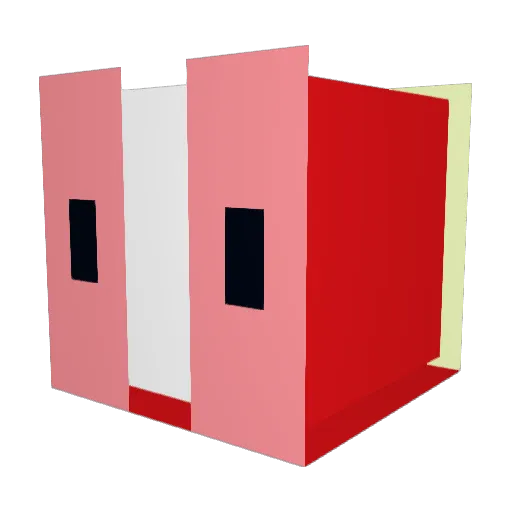 271kNotedash Minecraft avatar head, 3D render