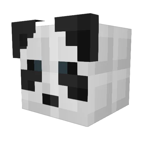 27Niki08 Minecraft avatar head, 3D render