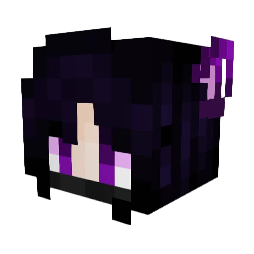 27cheeseydog Minecraft avatar head, 3D render