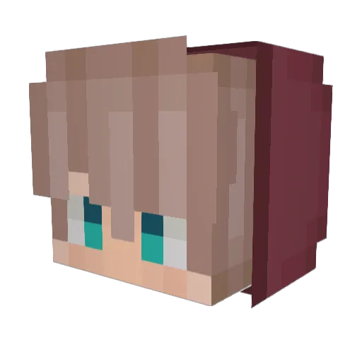 2890avanticristo Minecraft avatar head, 3D render