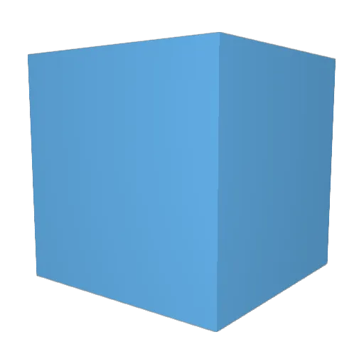 28pencil Minecraft avatar head, 3D render