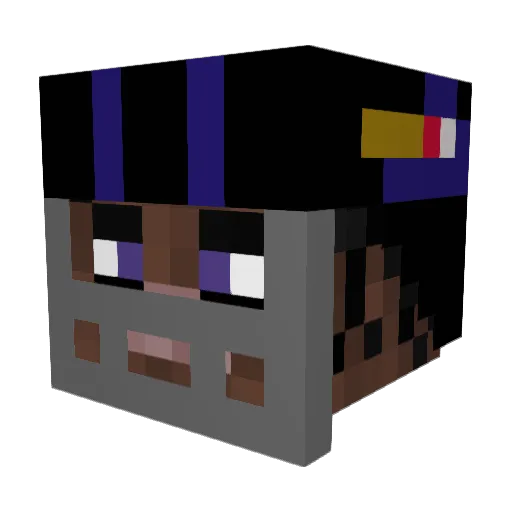 29873147038 Minecraft avatar head, 3D render