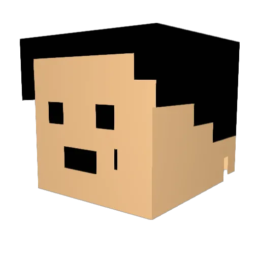 29NathanXD Minecraft avatar head, 3D render