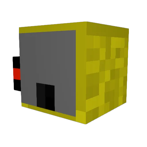 29_andreeeii Minecraft avatar head, 3D render