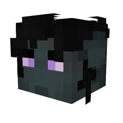 2Adapt Minecraft avatar head, 3D render