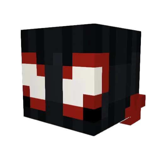 2DEADLY4U Minecraft avatar head, 3D render