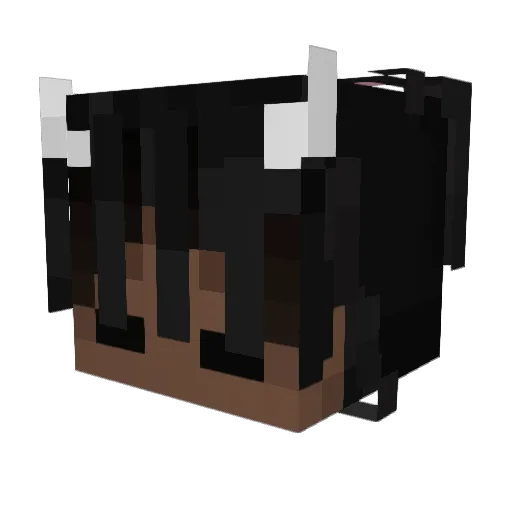 2Delayed Minecraft avatar head, 3D render