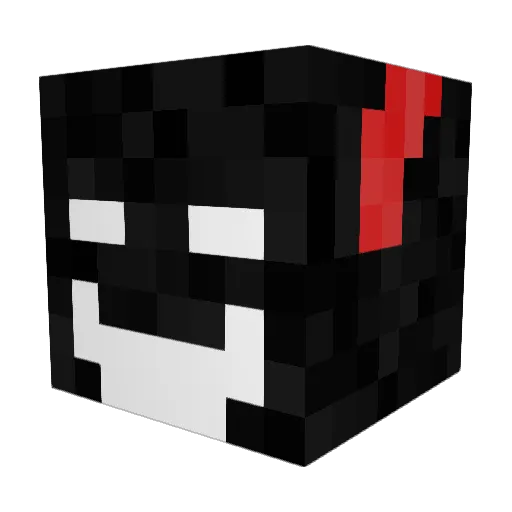 2Ethan9 Minecraft avatar head, 3D render