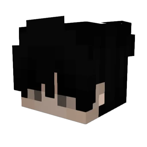 2Finals Minecraft avatar head, 3D render