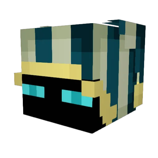 2InchDragon Minecraft avatar head, 3D render