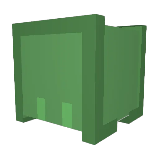 2ManyBandz2Count Minecraft avatar head, 3D render