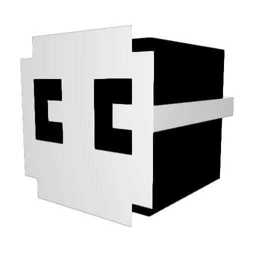 2Moonz Minecraft avatar head, 3D render