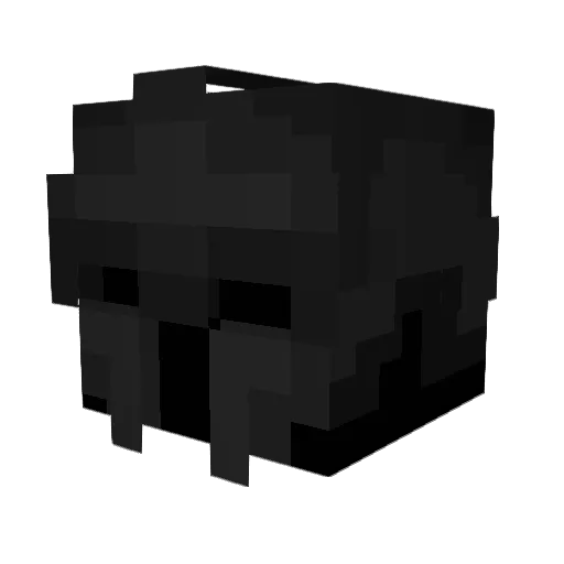 2Myn Minecraft avatar head, 3D render