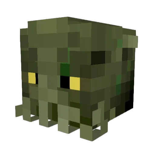 2SHOTS2URFACE Minecraft avatar head, 3D render