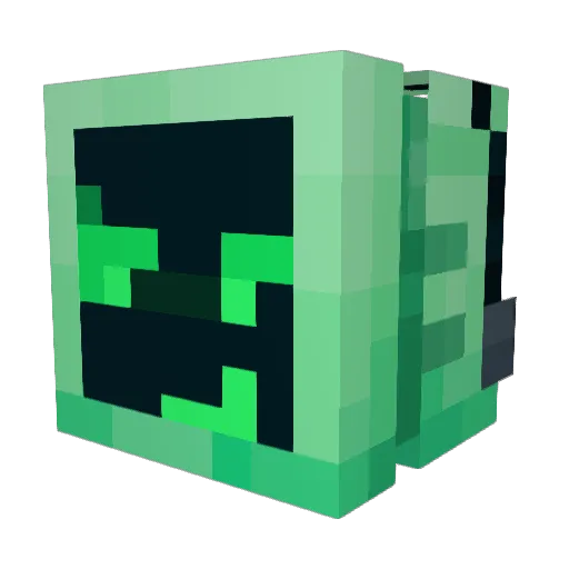 2Smokeyyy_ Minecraft avatar head, 3D render
