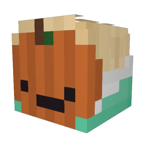 2Swiftlyy Minecraft avatar head, 3D render