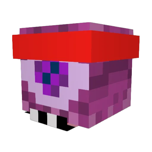 2SysRek Minecraft avatar head, 3D render