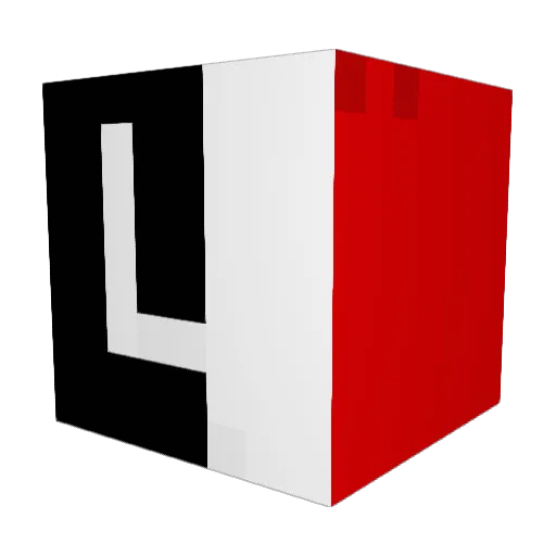 2T9 Minecraft avatar head, 3D render