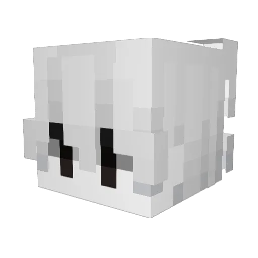 2Yii Minecraft avatar head, 3D render