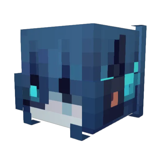 2_Kilos Minecraft avatar head, 3D render