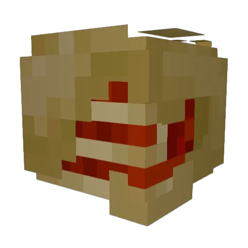 2avolon Minecraft avatar head, 3D render