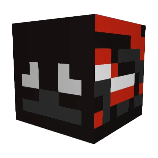 2bad2slow Minecraft avatar head, 3D render