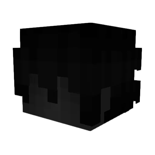 2benistuff Minecraft avatar head, 3D render