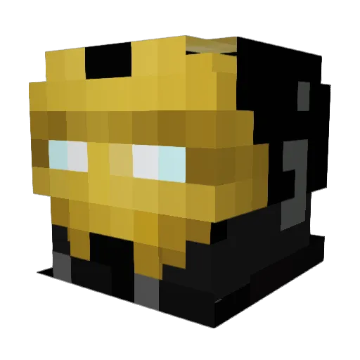 2buddy Minecraft avatar head, 3D render