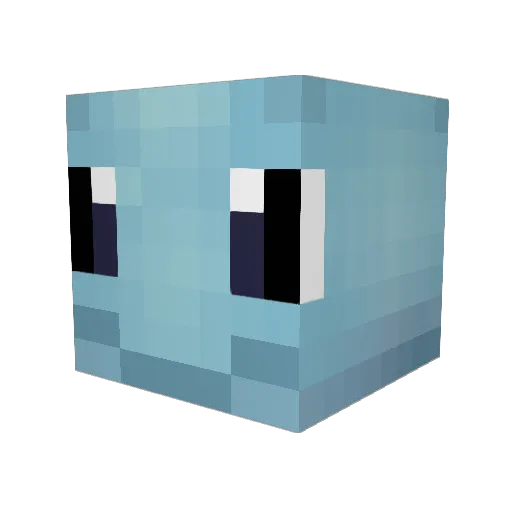 2c11 Minecraft avatar head, 3D render