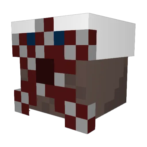 2drippyho31 Minecraft avatar head, 3D render