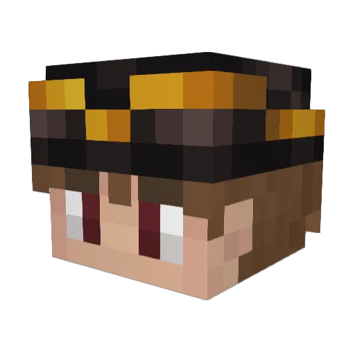 2goodfor2k Minecraft avatar head, 3D render